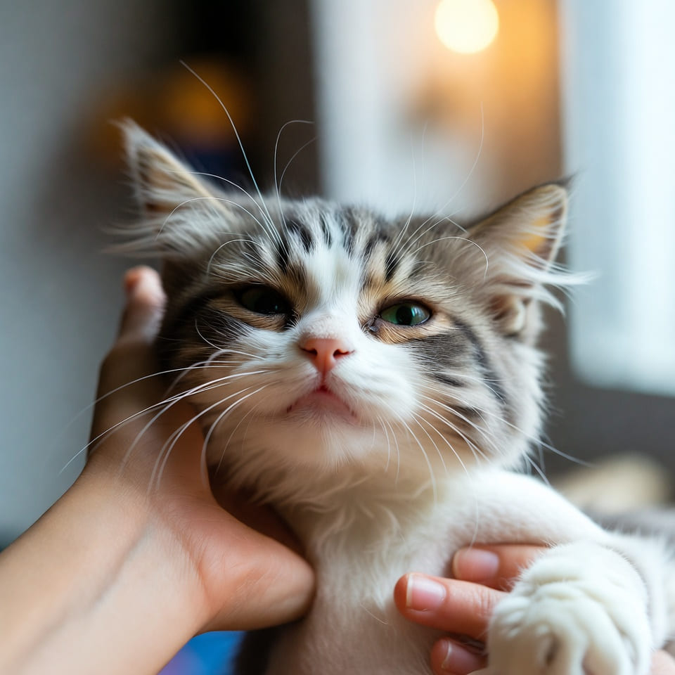 Комплексный уход с экспресс-линькой для короткошерстных кошек